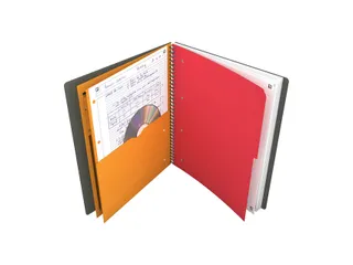 Spiraalblok Oxford International Activebook A4+ ruit 5mm - 17