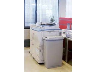 Afvalbak Rubbermaid Slim Jim vertrouwelijke documenten 87 liter grijs - 2