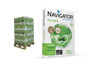 Kopieerpapier Navigator Eco-Logical Pallet A4 75 Gram Wit - 1