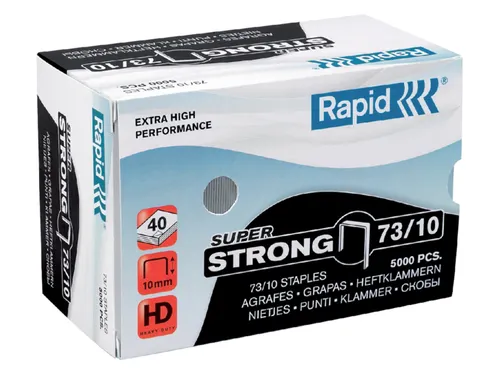 Nieten Rapid 73/10 gegalvaniseerd super strong 5000 stuks