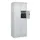 lockerkast,HxBxD 1950x800x500mm,2x4vakken,vak B 400mm,cil.-slot,sokkel