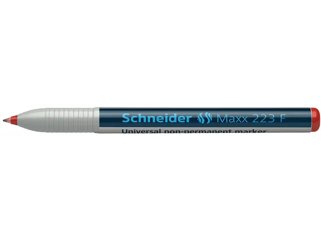 Universele marker Schneider Maxx 223 F non-permanent rood