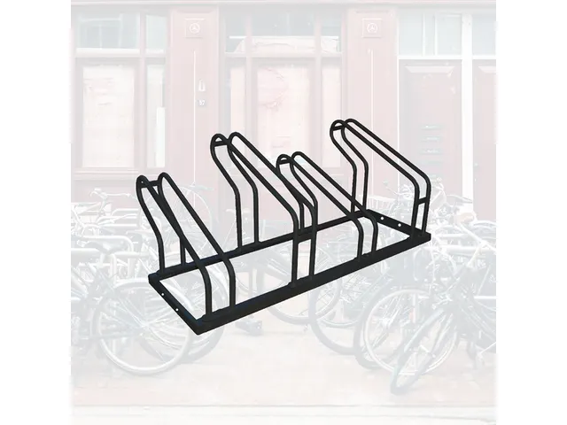 Fietsenrek BRASQ 4 fietsen BS400 zwart