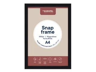 Kliklijst Europel A4 25mm mat zwart - 2