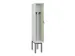 locker voor scheiding van kleding,HxBxD 2120x300x500mm,1vak