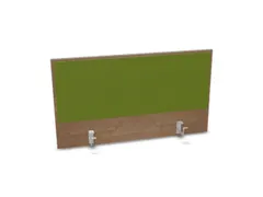 opzetpaneel,v. bureau,aanbouw achter,B 1000mm,NT-cherry,BN7048-groen