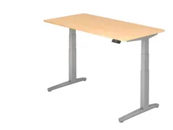 Elektrisch in hgte vst. zit-sta-bureau,HxBxD 650-1290x1600x800mm