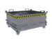 mini-bodemklepcontainer,HxLxB 625x1000x1200mm,0,37m³,inrijbeugel,staa