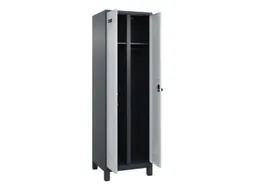 locker voor scheiding van kleding,HxBxD 1950x600x500mm,2vak