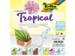 Vouwblaadjes Folia 80gr 15x15cm 50 vel 2-zijdig 10 tropical designs