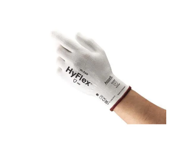 Ansell HyFlex 11-725 snijbestendige handschoenen wit maat 8 144 paar