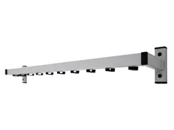 Wand Kapstok Vepa Bins Safe met 10 haken grijs