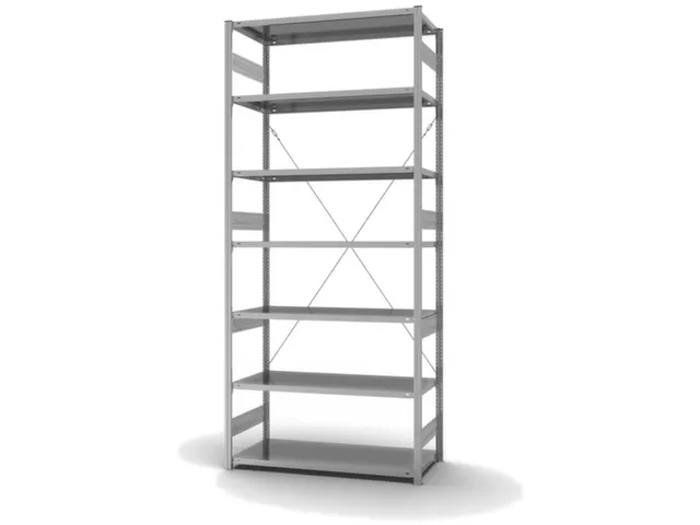 rayonnage modulaire,rayonnage départ,HxlxP 3000x1360x635mm