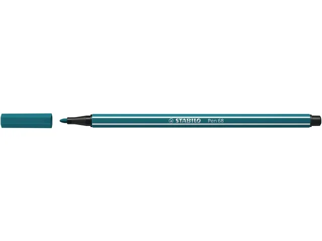 Viltstift STABILO Pen 68/51 medium turquoiseblauw