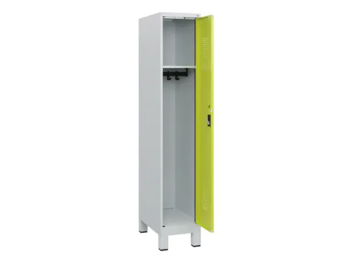 schoollocker,HxBxD 1630x300x500mm,1vak,vak B 300mm,cil.-slot,voeten