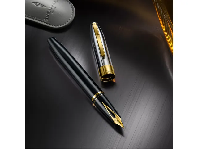 Vulpen Sheaffer Legacy fine 9065 Bi-Color black 14k pvd vergulde afwer