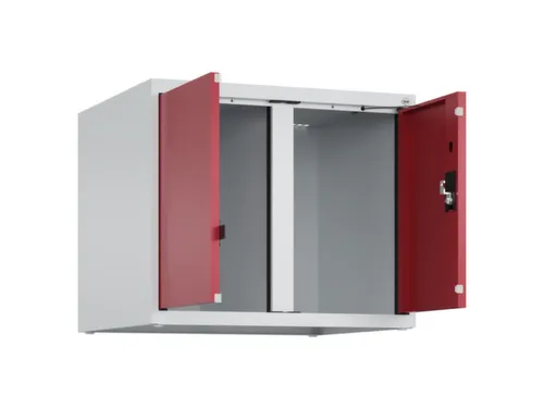 opzetkast,v. locker voor scheiding van kleding,2vak.,vak B 300mm