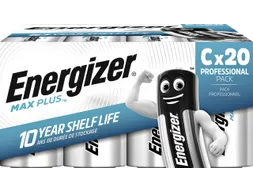 Batterij Energizer Max Plus 20x C alkaline