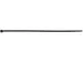 Kabelbinder 200x3,6mm zwart pak à 100 stuks