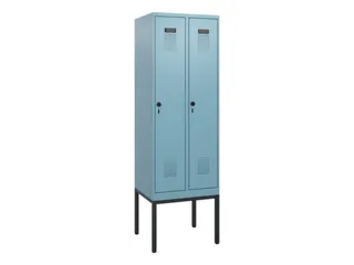 schoollocker,HxBxD 1950x600x500mm,2vak,vak B 300mm,draaigrendel - 2
