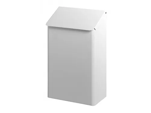 Afvalbak 7 Liter Rvs Wit
