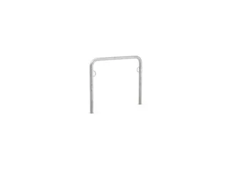 fietsbeugel,L 1000mm,staal,ronde buis,m. stalen ogen,v. inbetonneren - 1