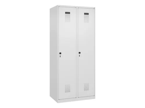 locker,HxBxD 1850x800x500mm,2vak,vak B 400mm,draaigrendel