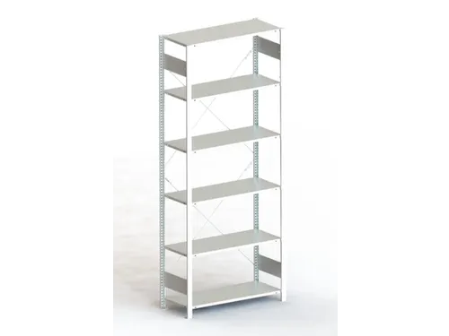 magazijnstelling,grondveld,S3 Clip 80,HxBxD 2500x1056x436mm,vakl. 80kg