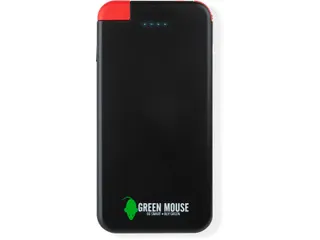 Greenmouse mini powerbank 5.000 mAh zwart - 1
