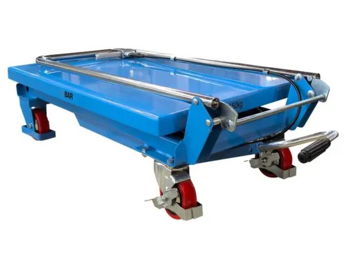 mobiele schaarheftafel,draagverm. 150kg,platform LxB 700x450mm