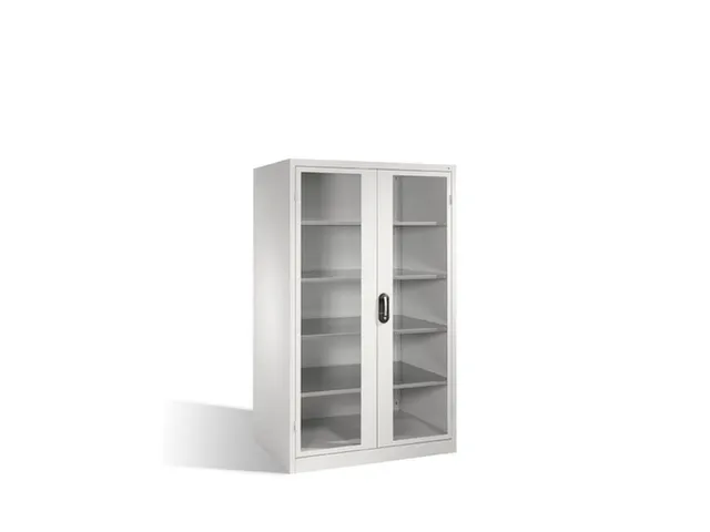 werkplaatskast,HxBxD 1950x1200x800mm,4xStalen bodem,cil.-slot