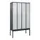 locker,HxBxD 2120x1200x500mm,4vak,vak B 300mm,cil.-slot,voetonderstel