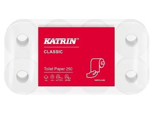 Toiletpapier Katrin 2-laags 400 vel wit 14293