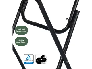 Statafel Inklapbaar BT100 Zwart 80cm - 4