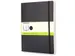 Notitieboek Moleskine XL 190x250mm blanco soft cover zwart