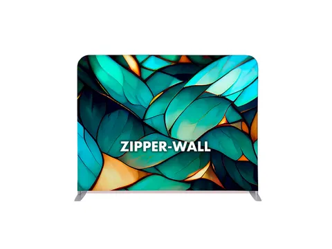 Beurswand Zipper-Wall Straight Basic 200x150cm