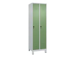 locker voor scheiding van kleding,HxBxD 1950x600x500mm,2vak