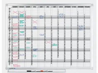 Planbord Legamaster professional jaarplanner horizontaal 90x120cm - 4