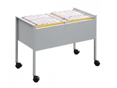 Economy Hangmappentrolley A4 100 Duo Metaal Zilver