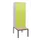 locker met bank,HxBxD 1950x600x815mm,2vak,vak B 300mm,cil.-slot