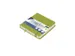 Schetsboek Kangaro 12x12cm lime green PU HC 80 vel 140gr roomwit met e