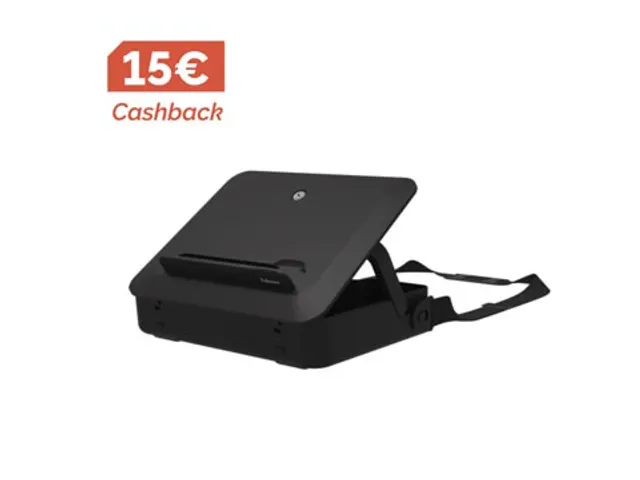 Sac informatique Breyta avec support pour ordinateur portable noir