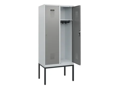 schoollocker,HxBxD 1950x800x500mm,2vak,vak B 400mm,cil.-slot