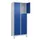lockerkast,HxBxD 1950x800x500mm,2x3vakken,vak B 400mm,cil.-slot,voeten