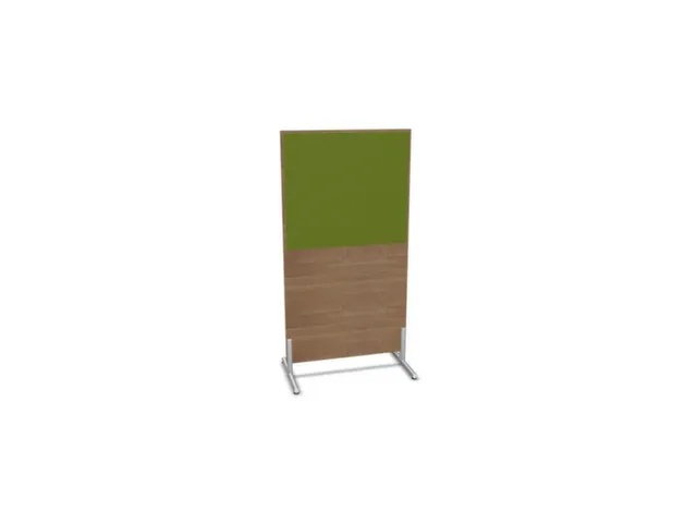 scheidingswand,HxB 1545x800mm,NT-cherry,BN7048-groen