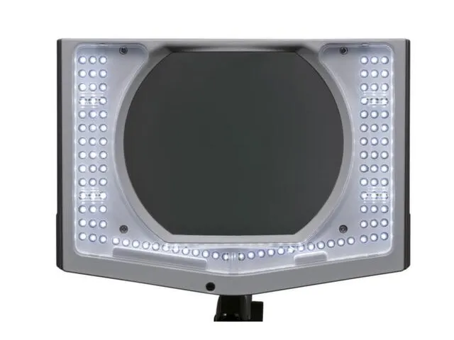 Led-Loeplamp Arm L 2x 400mm 6500 Kelvin Lens 3 dioptrie 215x300mm