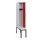locker met bank,HxBxD 1950x300x815mm,1vak,vak B 300mm,draaigrendel