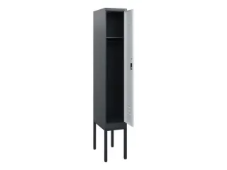 locker,HxBxD 1950x300x500mm,1vak,vak B 300mm,cil.-slot,voetonderstel - 2