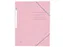 Elastomap Oxford Top File+ A4 pastel roze karton