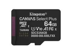 64GB micSDXC Canvas Select Plus Gen3 100R A1 enkel pakket zonder ADP